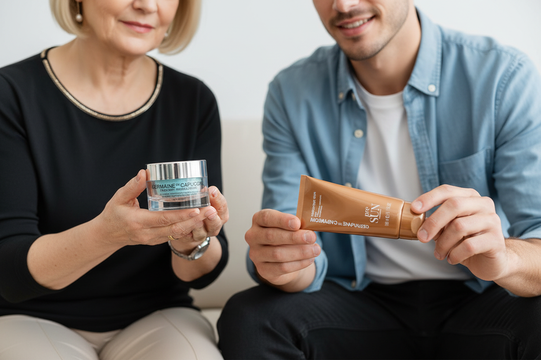 Clientas satisfechas con productos de cuidado de piel Tulsi