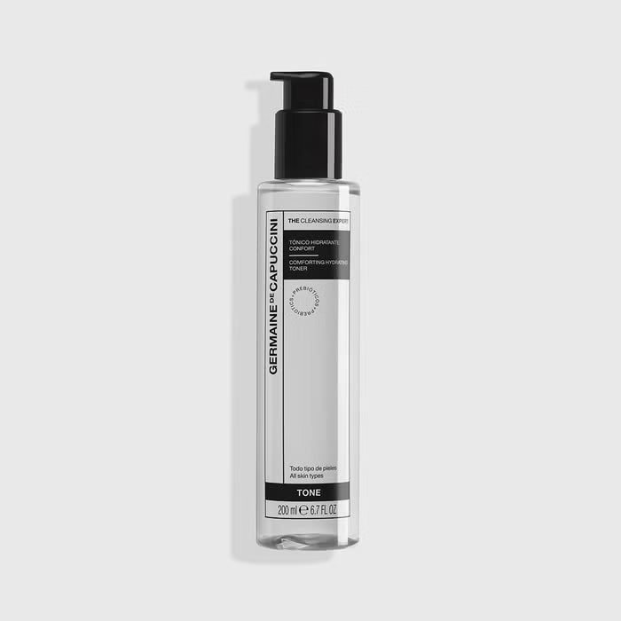 Frasco Tónico Hidratante Confort Germaine de Capuccini 200ml – tónico sin alcohol con ácido hialurónico y prebióticos para todo tipo de piel | Tulsi | Envío a todo Uruguay | Compra on line recibe en tu casa