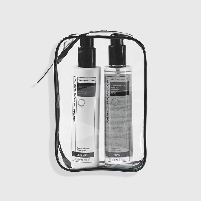 Rutina Confort: Leche Limpiadora + Tónico Hidratante - Germain de Capuccini