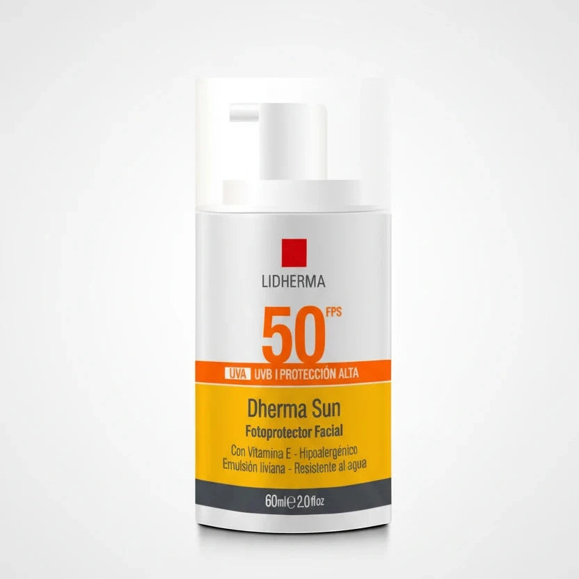 Dherma Sun Fotoprotector Facial - SPF50 -Lidherma
