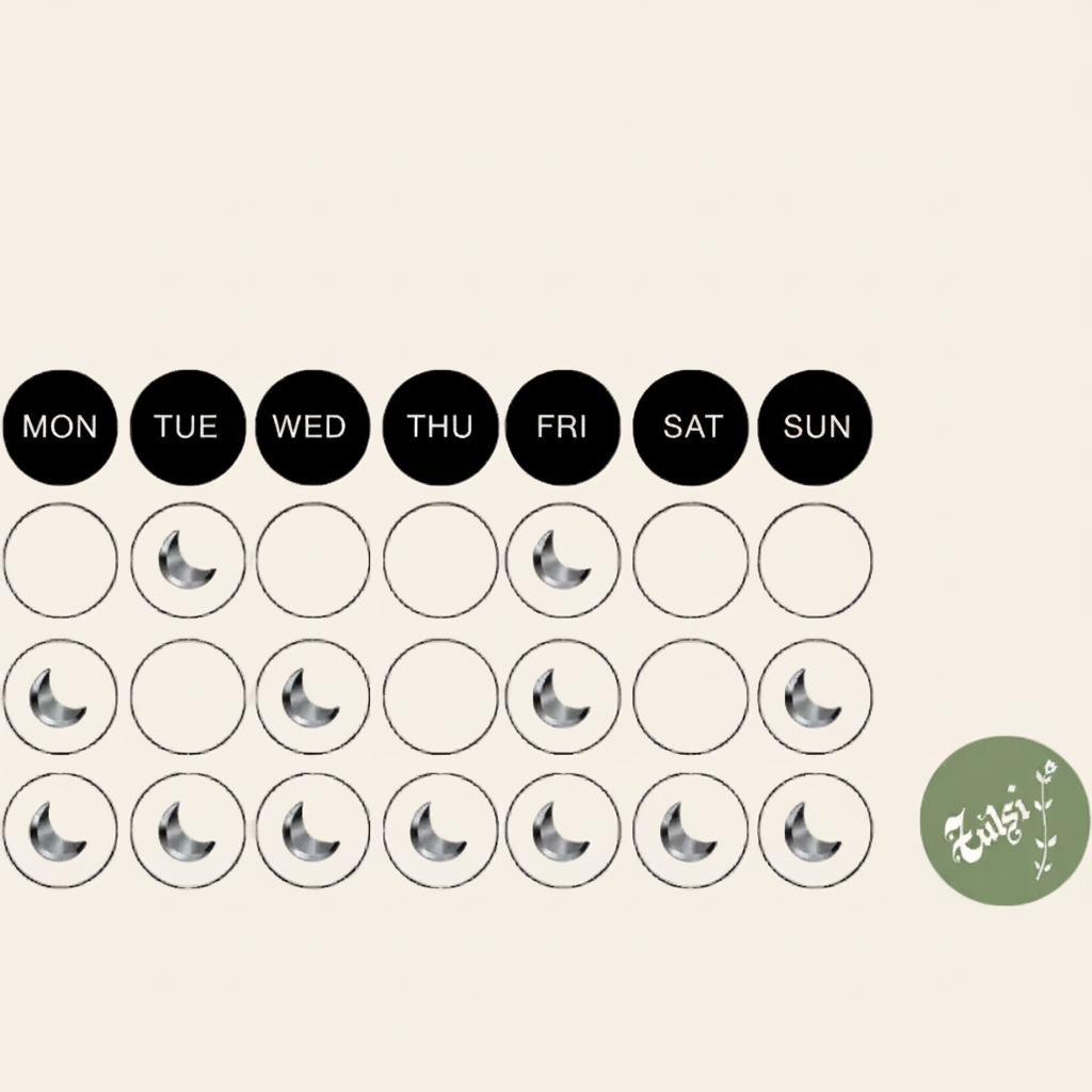 Calendario retinización con logo Tulsi