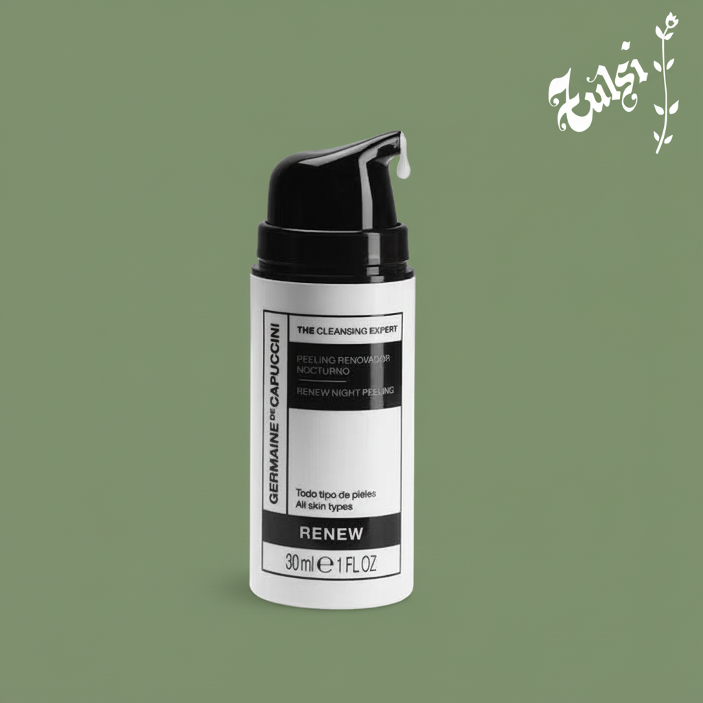 Frasco de Peeling Renovador Nocturno Germain de Capuccini – textura de rápida absorción | Tulsi | Uruguay | hasta 12 culotes sin recargo