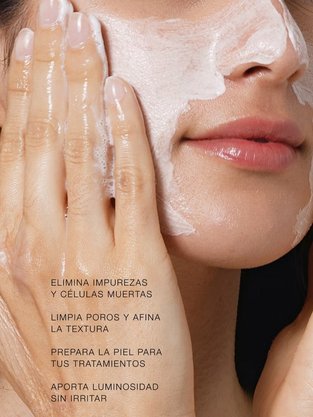 Textura gel-espuma sin jabón – Rutina Equilibrante Germaine de Capuccini | Uruguay | Tulsi