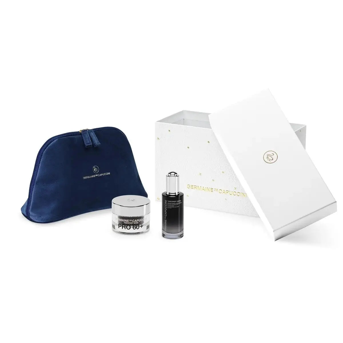 Rutina Timexpert SRNS Germaine de Capuccini Pro 60+ - Set completo sérum, crema antiedad y sobre - Tulsi Uruguay - Resultados visibles desde la primera aplicación